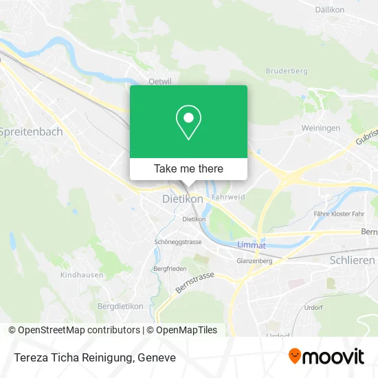 Tereza Ticha Reinigung map