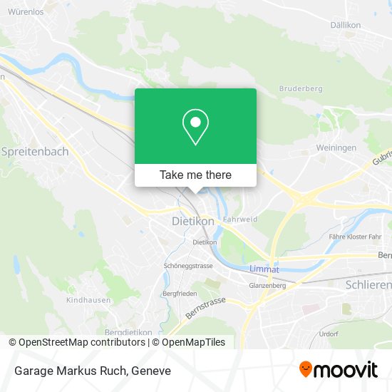 Garage Markus Ruch map