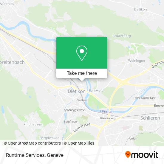 Runtime Services map