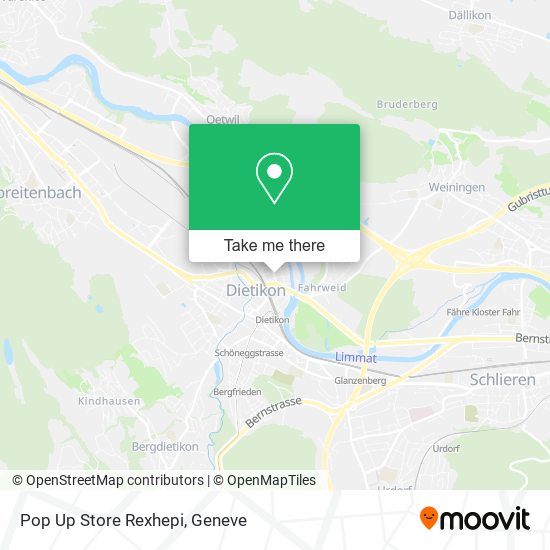 Pop Up Store Rexhepi map