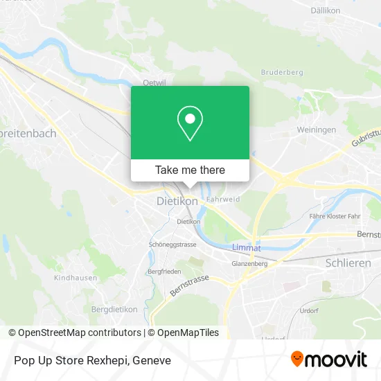 Pop Up Store Rexhepi map