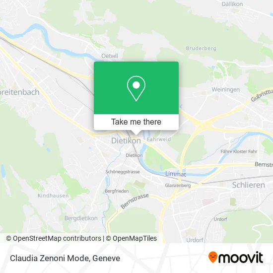 Claudia Zenoni Mode map