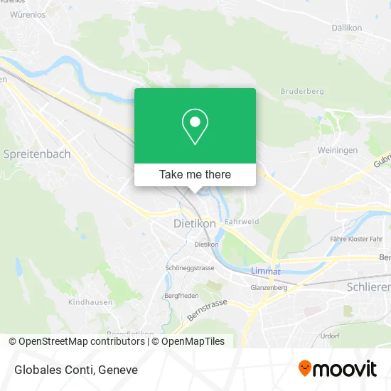 Globales Conti map