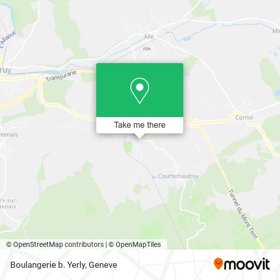 Boulangerie b. Yerly map