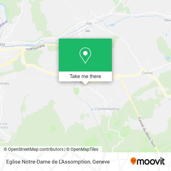 Eglise Notre-Dame de L'Assomption map