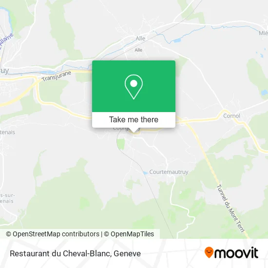 Restaurant du Cheval-Blanc map
