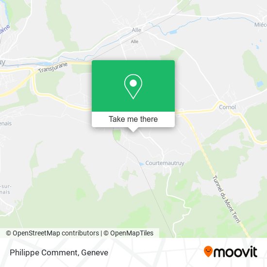 Philippe Comment map