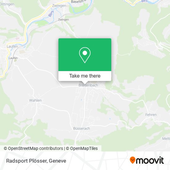 Radsport Plösser map