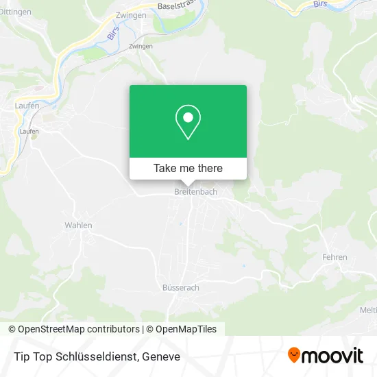 Tip Top Schlüsseldienst plan