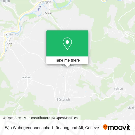 Wja Wohngenossenschaft für Jung und Alt map
