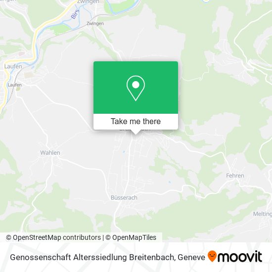 Genossenschaft Alterssiedlung Breitenbach map