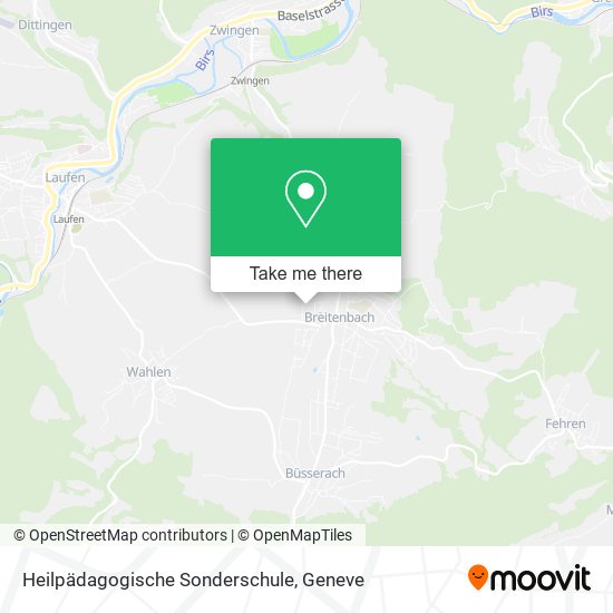 Heilpädagogische Sonderschule map