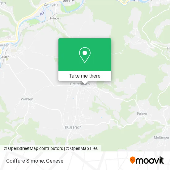 Coiffure Simone map