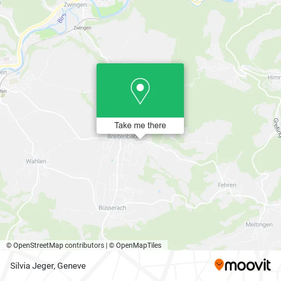 Silvia Jeger map