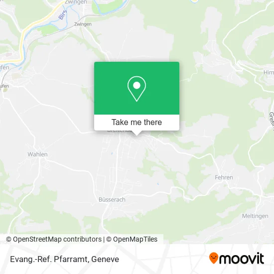 Evang.-Ref. Pfarramt map
