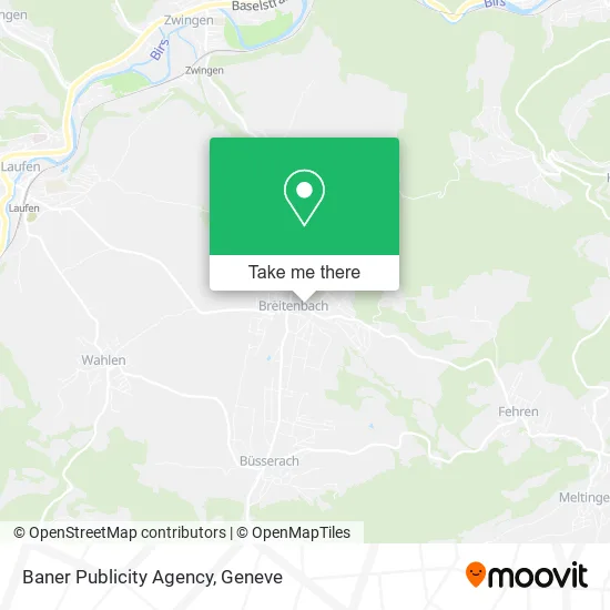 Baner Publicity Agency map