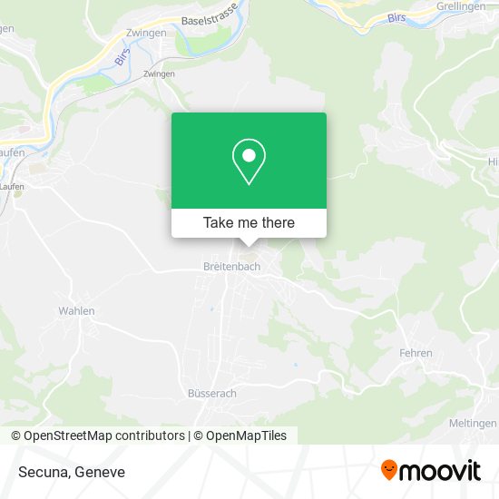Secuna map