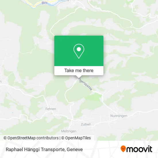 Raphael Hänggi Transporte map