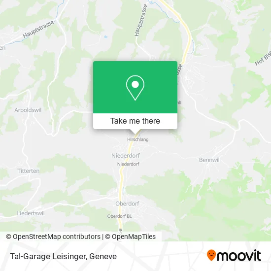 Tal-Garage Leisinger map