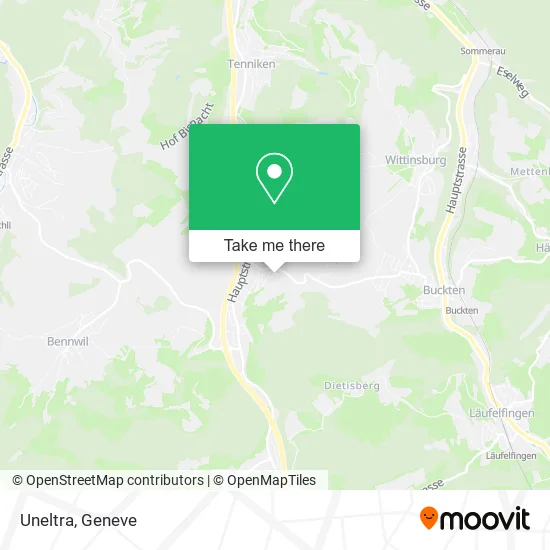 Uneltra map