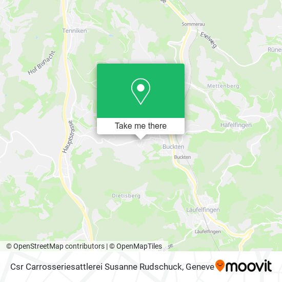 Csr Carrosseriesattlerei Susanne Rudschuck map
