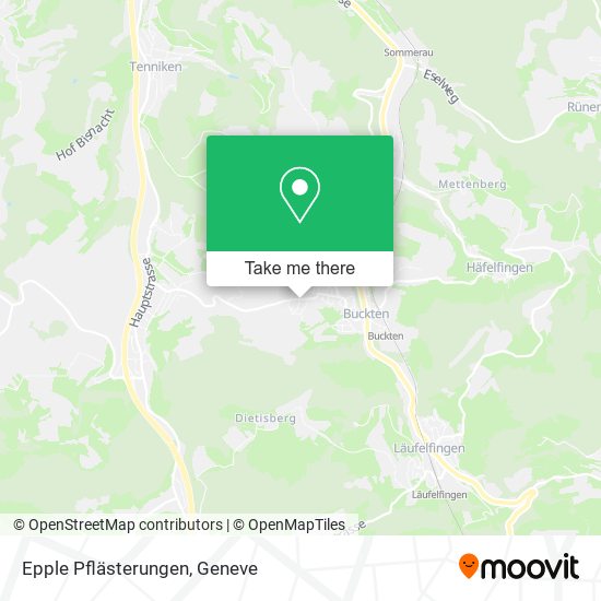 Epple Pflästerungen map