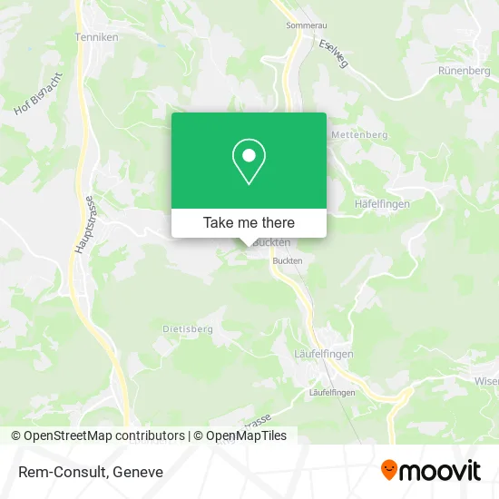 Rem-Consult map