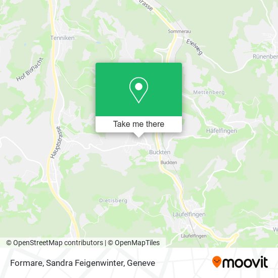 Formare, Sandra Feigenwinter map