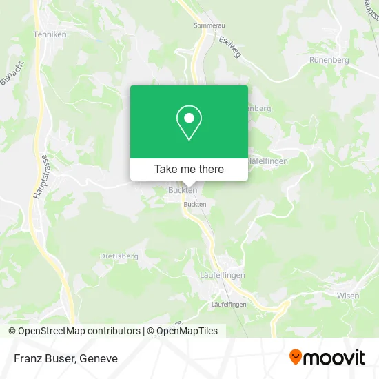 Franz Buser map