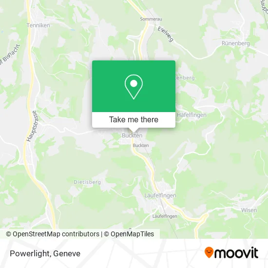 Powerlight map