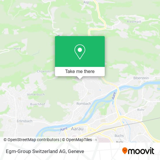 Egm-Group Switzerland AG map
