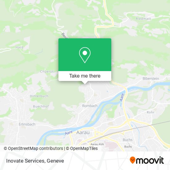 Inovate Services map