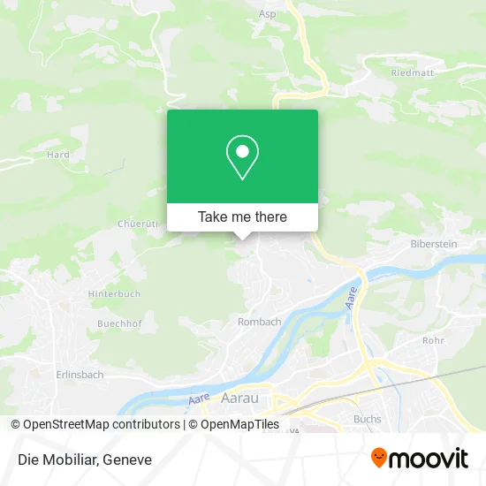 Die Mobiliar map