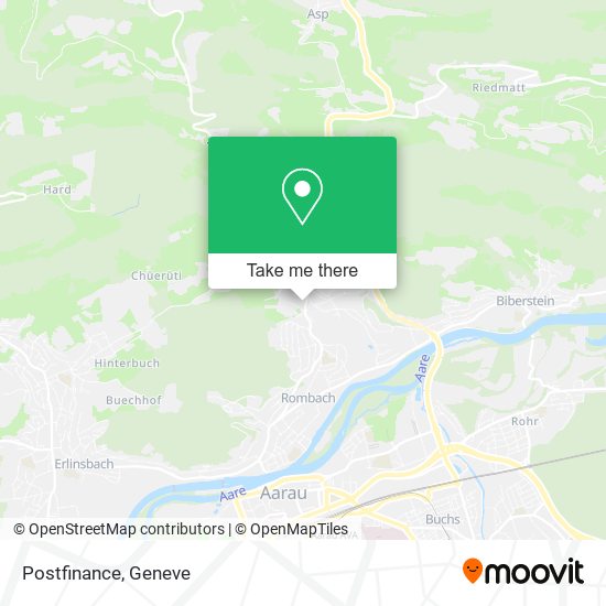 Postfinance map