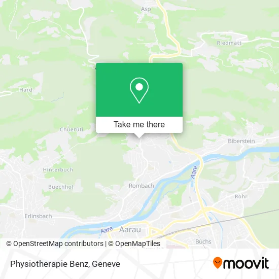 Physiotherapie Benz map
