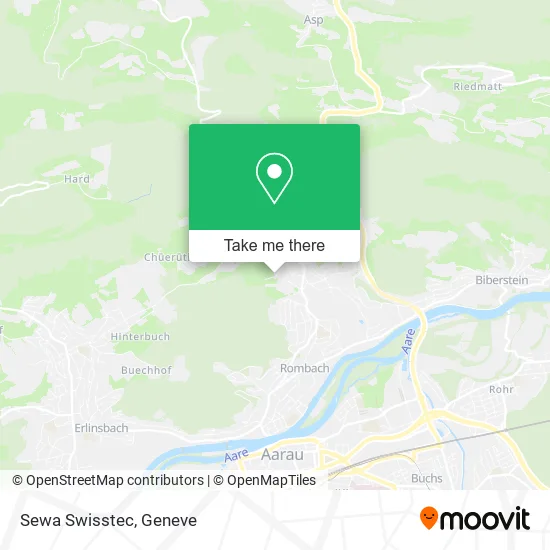 Sewa Swisstec map