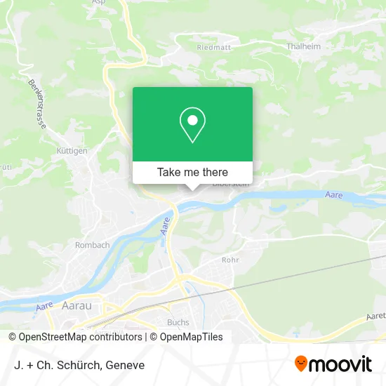 J. + Ch. Schürch map