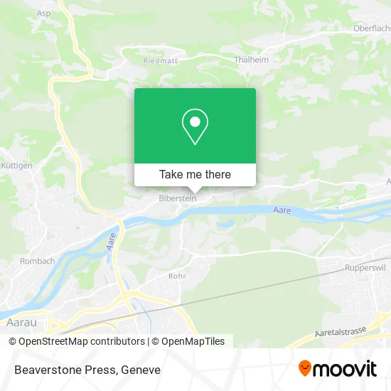 Beaverstone Press map