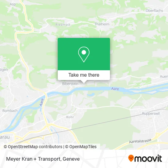 Meyer Kran + Transport map