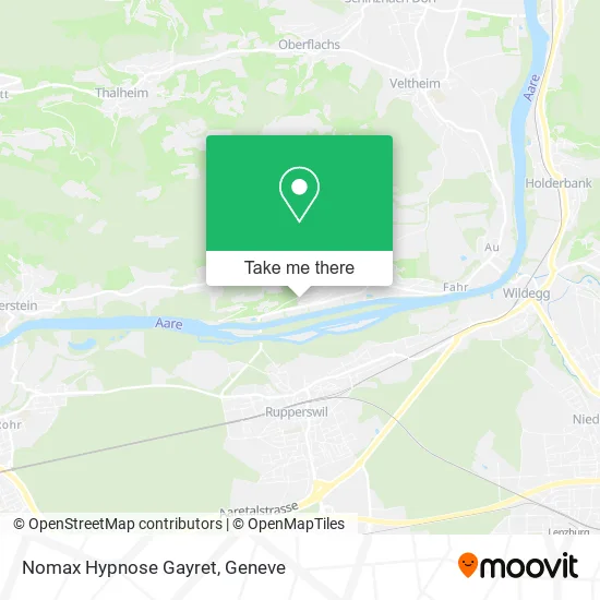 Nomax Hypnose Gayret map