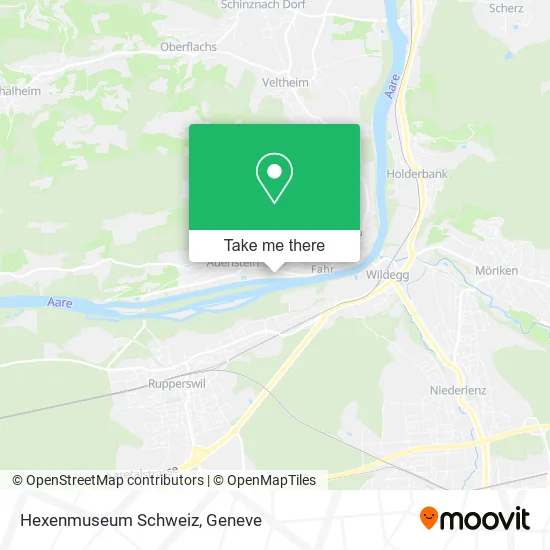 Hexenmuseum Schweiz map