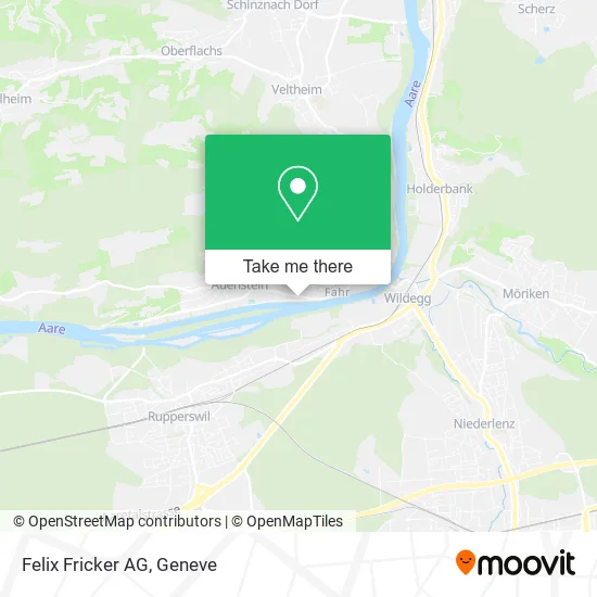 Felix Fricker AG map