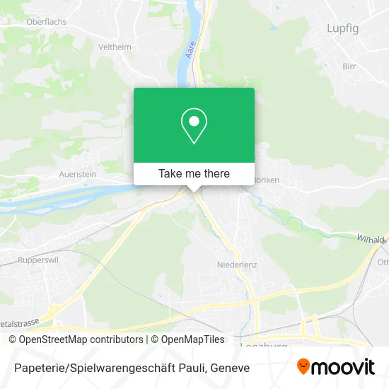 Papeterie / Spielwarengeschäft Pauli map