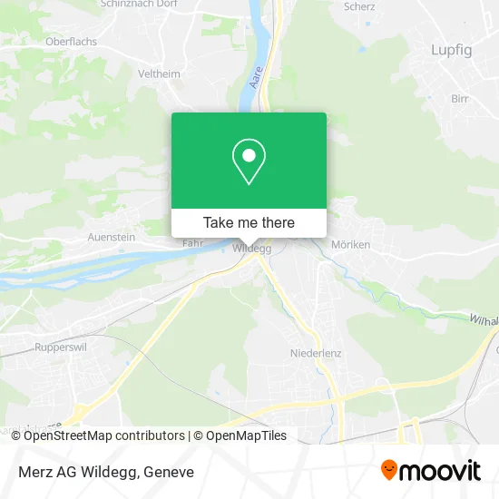 Merz AG Wildegg map