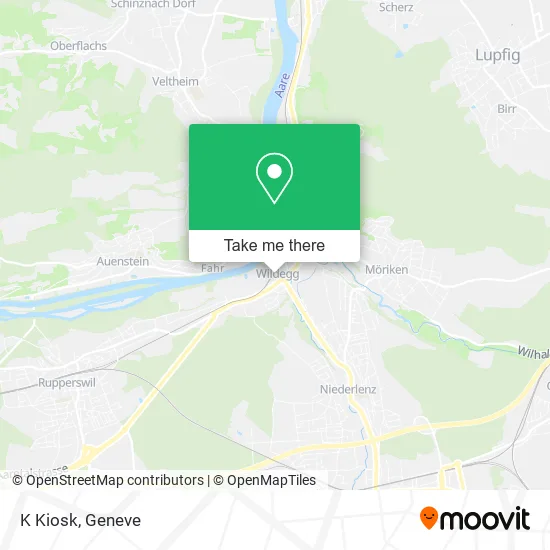 K Kiosk map