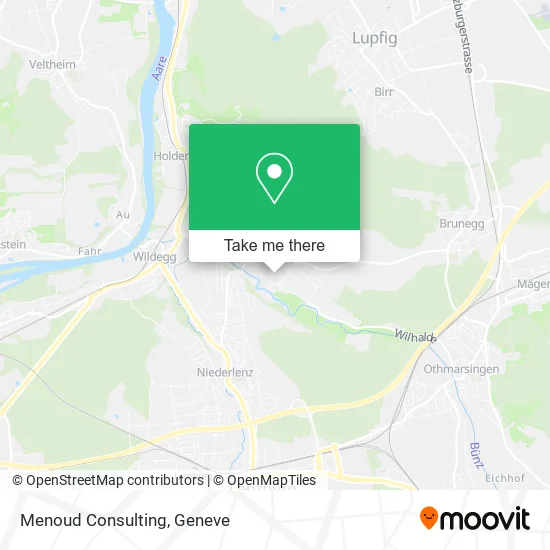 Menoud Consulting map