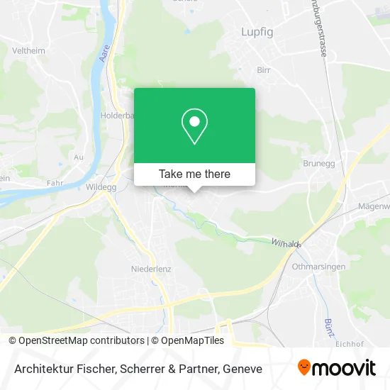 Architektur Fischer, Scherrer & Partner map