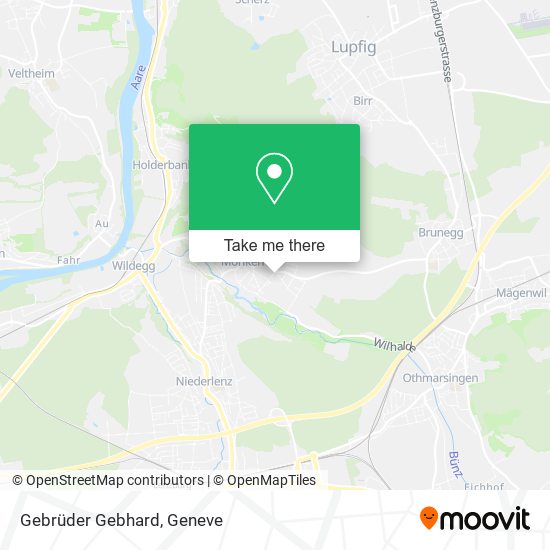Gebrüder Gebhard map