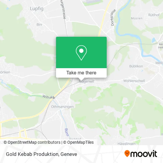 Gold Kebab Produktion map