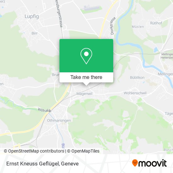 Ernst Kneuss Geflügel map